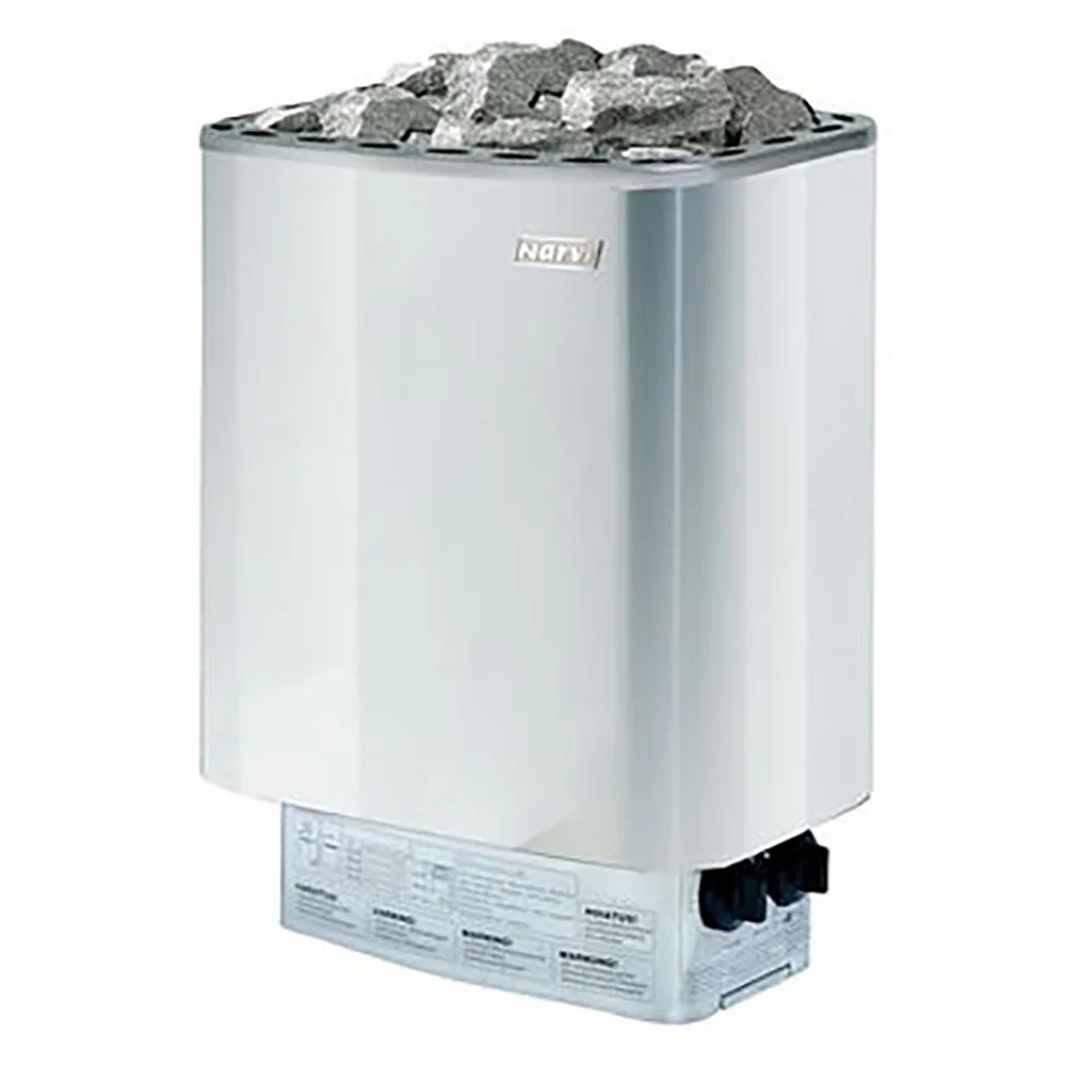 ElektrisktBastuaggregat Narvi NM, Med KontrollBlank Rostfri