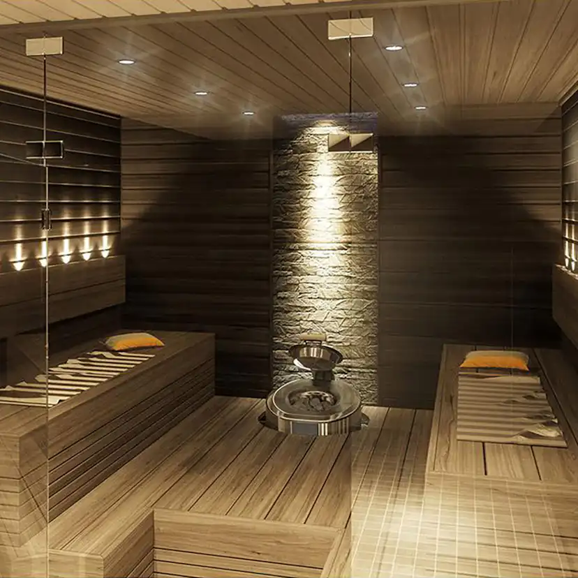 Bastuaggregat Narvi Steam Ready Rostfri med Separat Manöverpanel