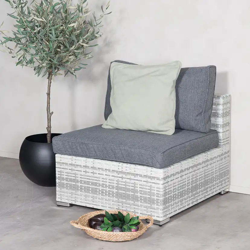 Mittmodul Venture Home Amazon Soffa mittdel Vit/Grå