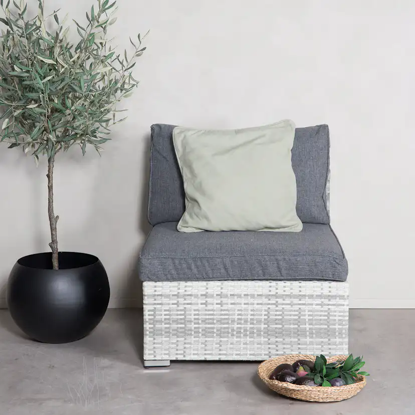 Mittmodul Venture Home Amazon Soffa mittdel Vit/Grå