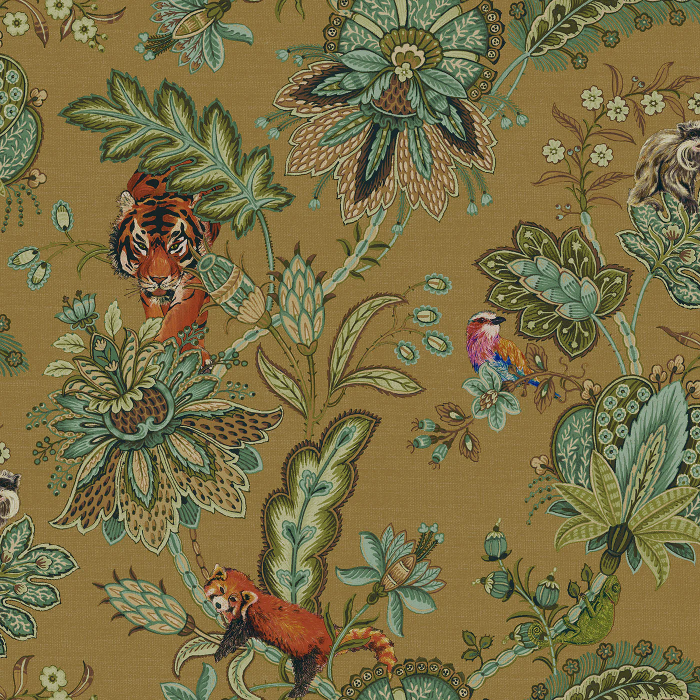 Tapet Holden Xanadu Zari Ochre 91491