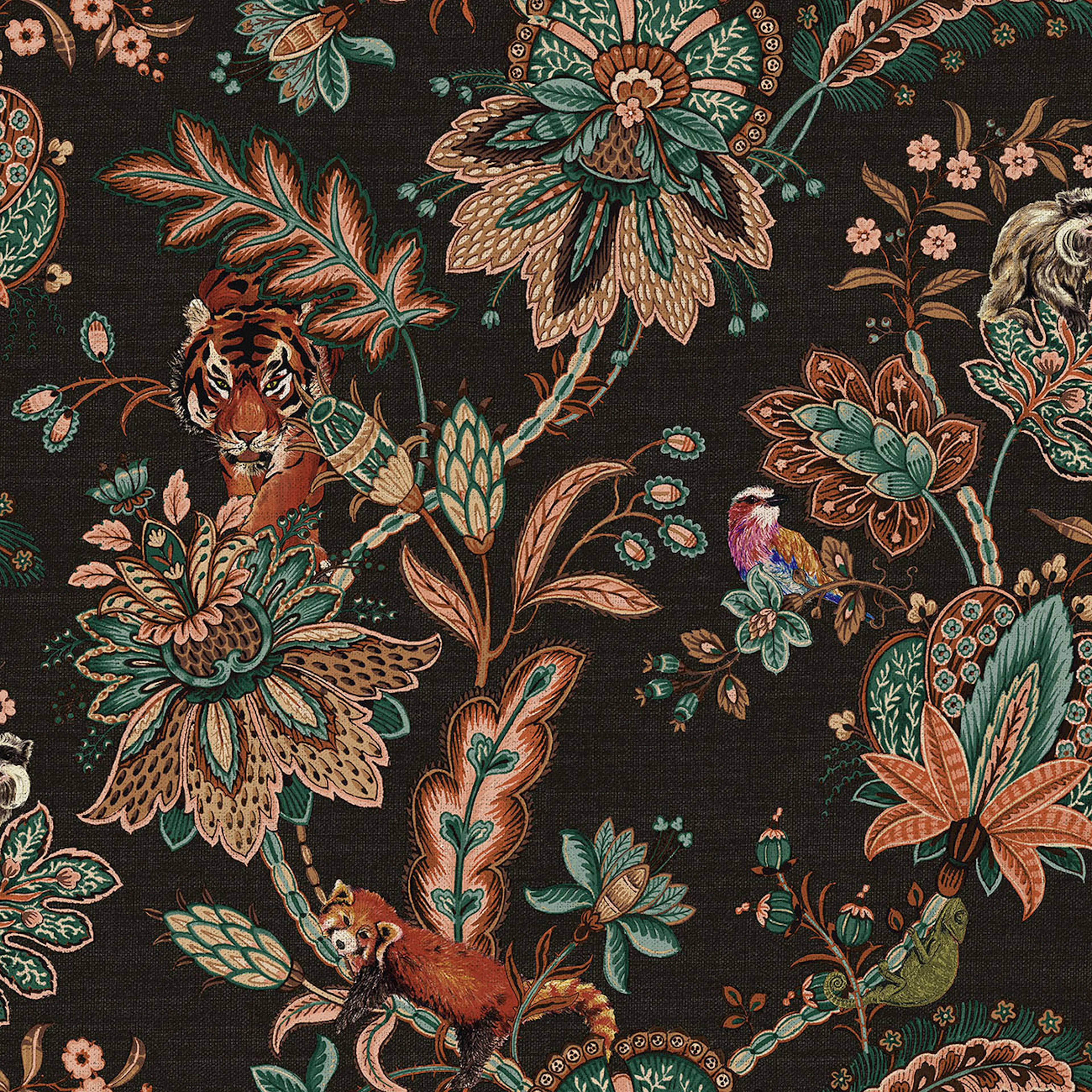 Tapet Holden Xanadu Zari Black 91493