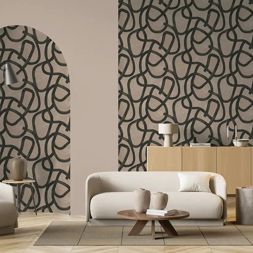 Tapet Holden Xanadu Moleta Taupe 91501