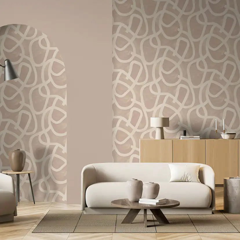 Tapet Holden Xanadu Moleta Coral 91502