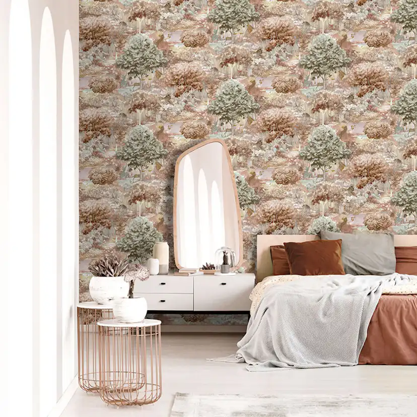 Tapet Holden Xanadu Zodiac Burnt Orange 91541