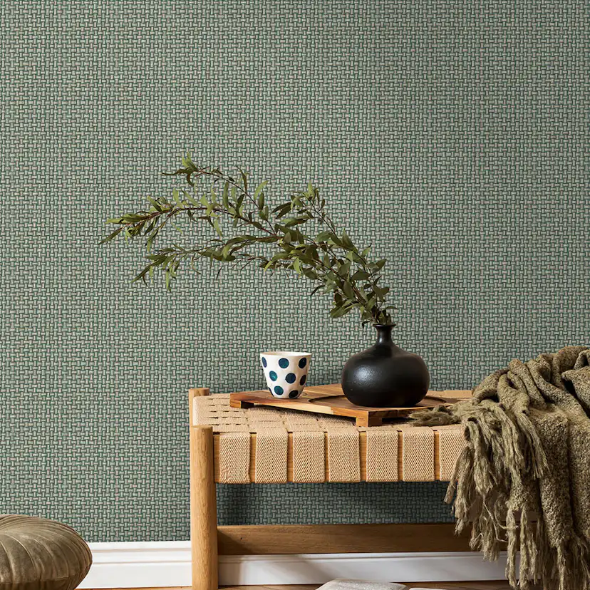 Tapet Holden The Lost Gardens Biderbost Weave Teal 91603