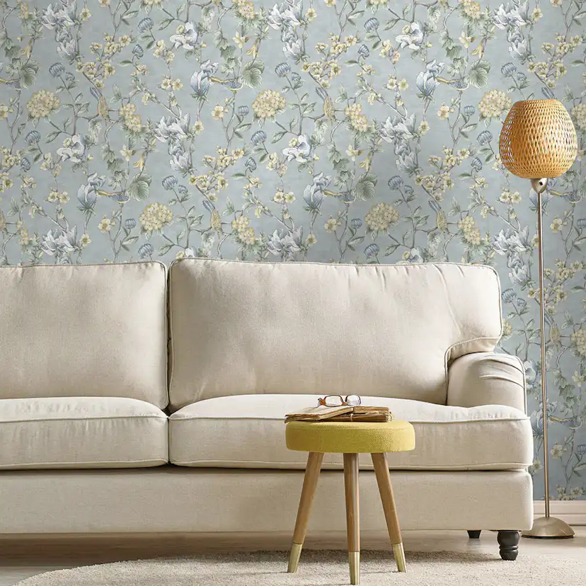 Tapet Holden The Lost Gardens Nightingale Blue 91623