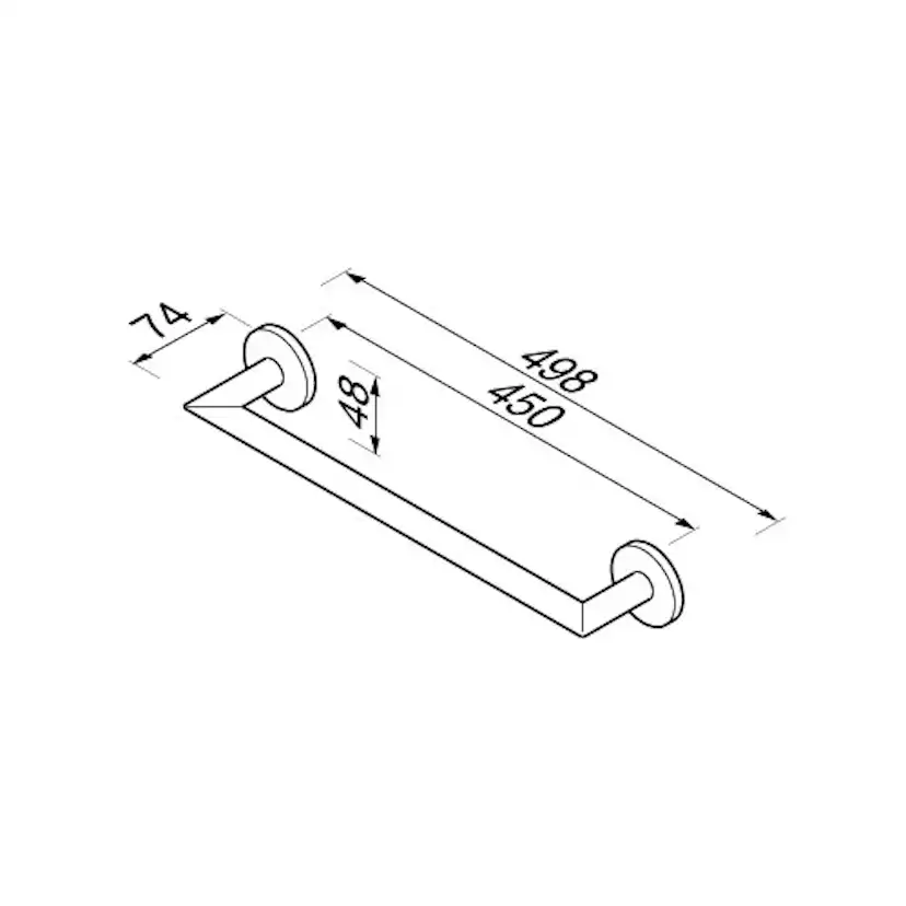 Handdukstång Geesa Nemox