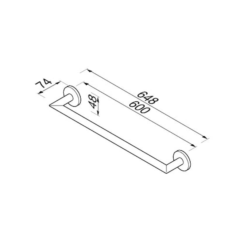 Handdukstång Geesa Nemox