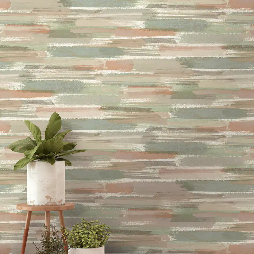 Tapet Holden The Lost Gardens Sasso Orange Blue 91662