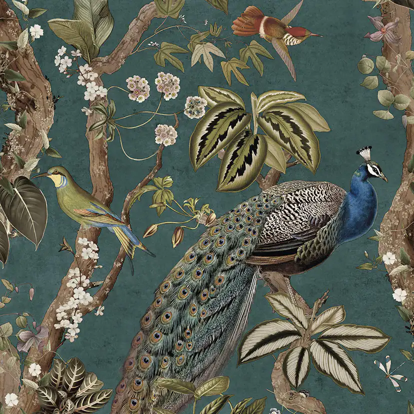 Tapet Holden Utopia II Cassia Aqua 91742