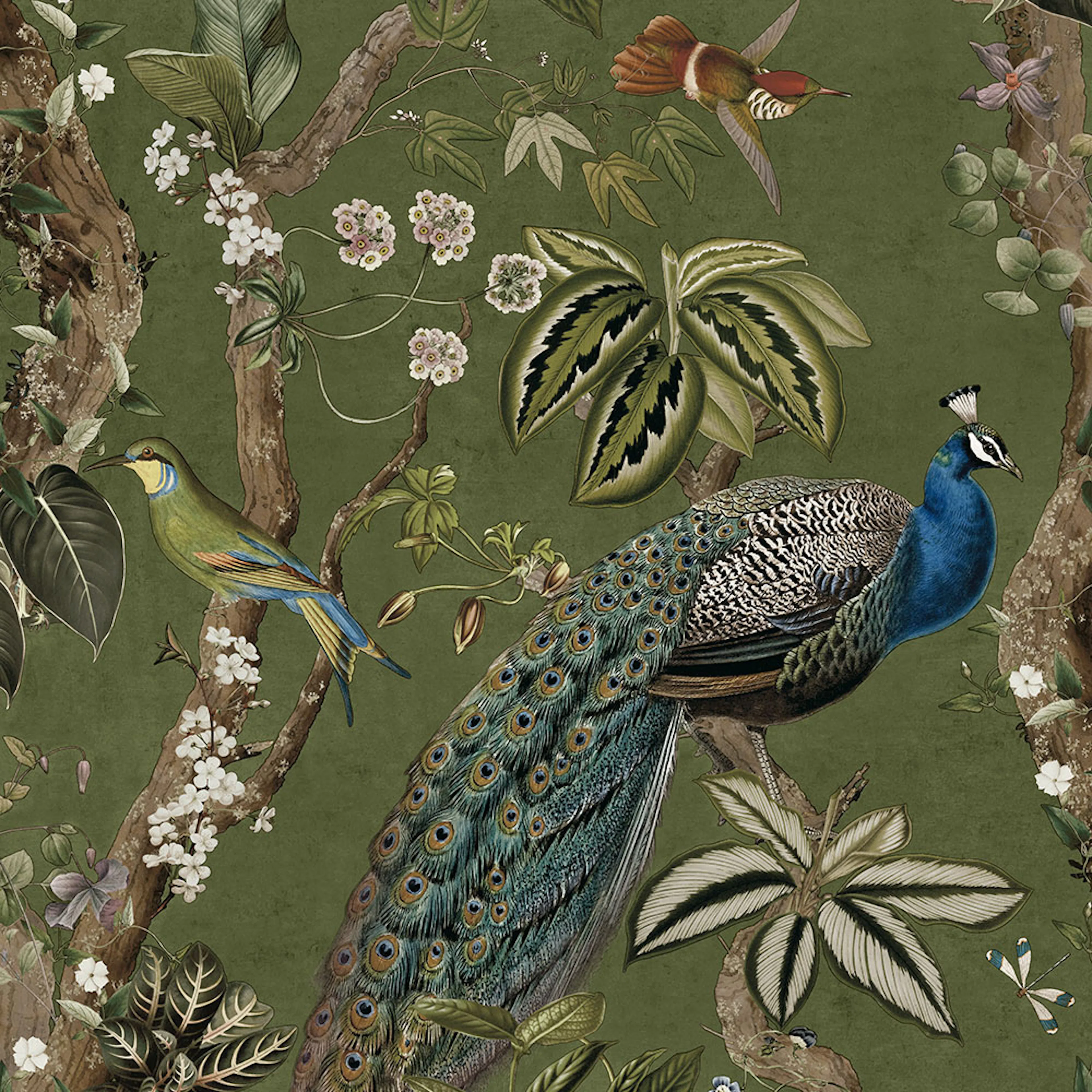 Tapet Holden Utopia II Cassia Green 91745