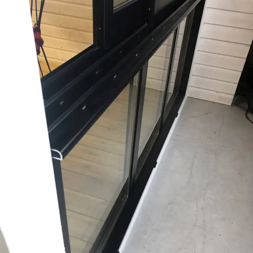 Skjutfönster med fast underdel Landskap Robust Året Runt 2-del