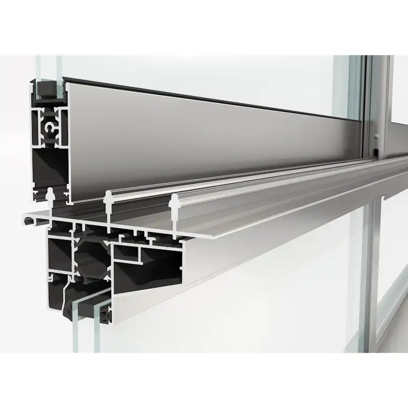 Skjutfönster med fast underdel Landskap Robust Året Runt 2-del