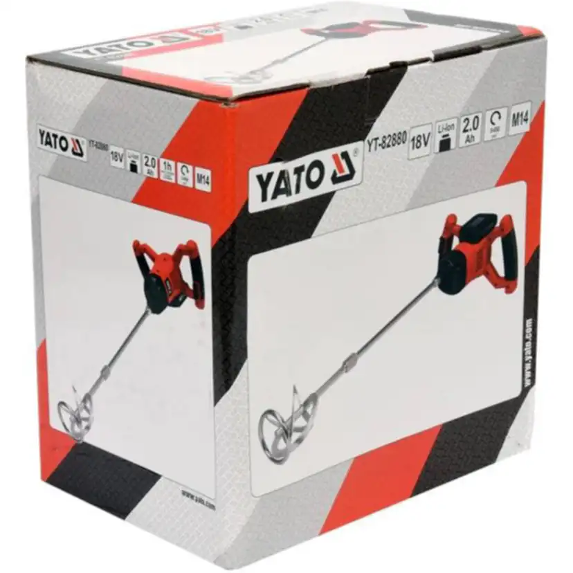 Blandare Yato Pro Batteridriven 18V 2,0 Ah, M14