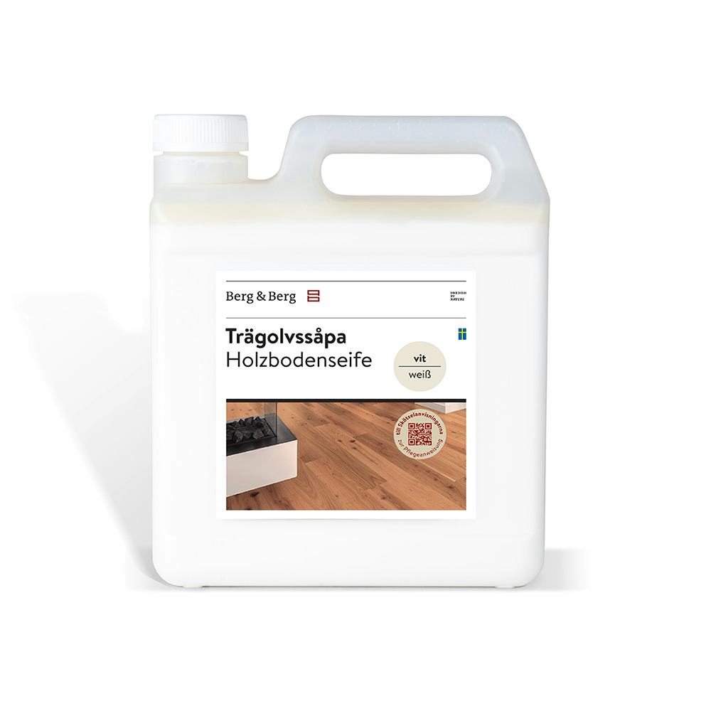 Trägolvssåpa Berg & Berg Vit 2,5 Liter