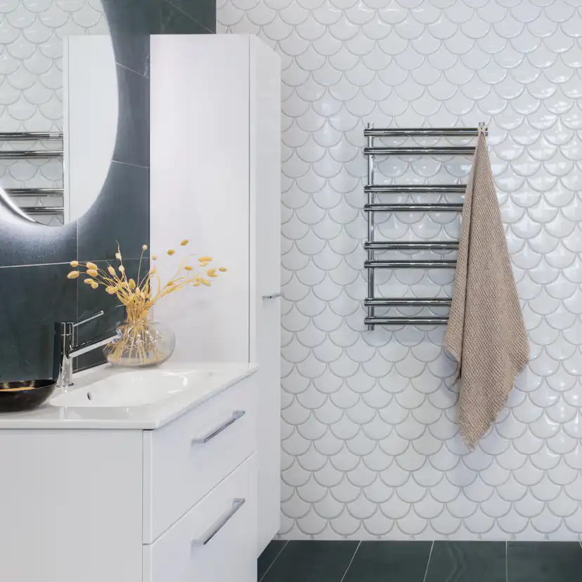 Kakel Natucer Ceramica Natural Squama Rice P.B Vit 6x13 cm