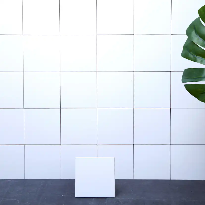 Kakel Color Vit Matt 15X15 cm