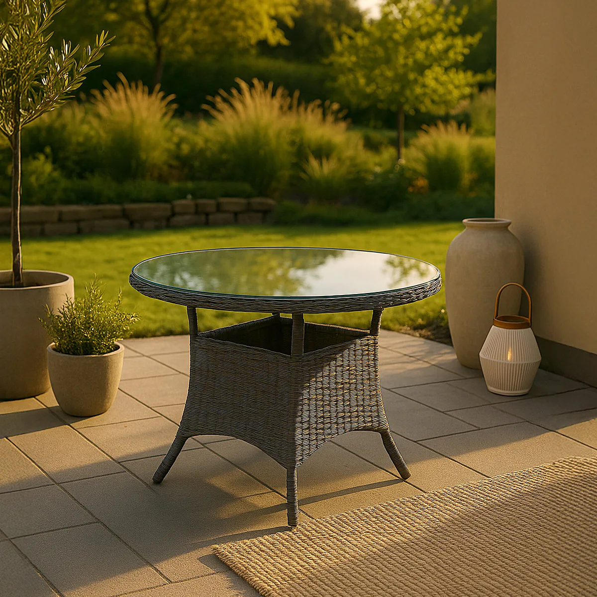 Utebord Venture Home Volta Ø 90 cm