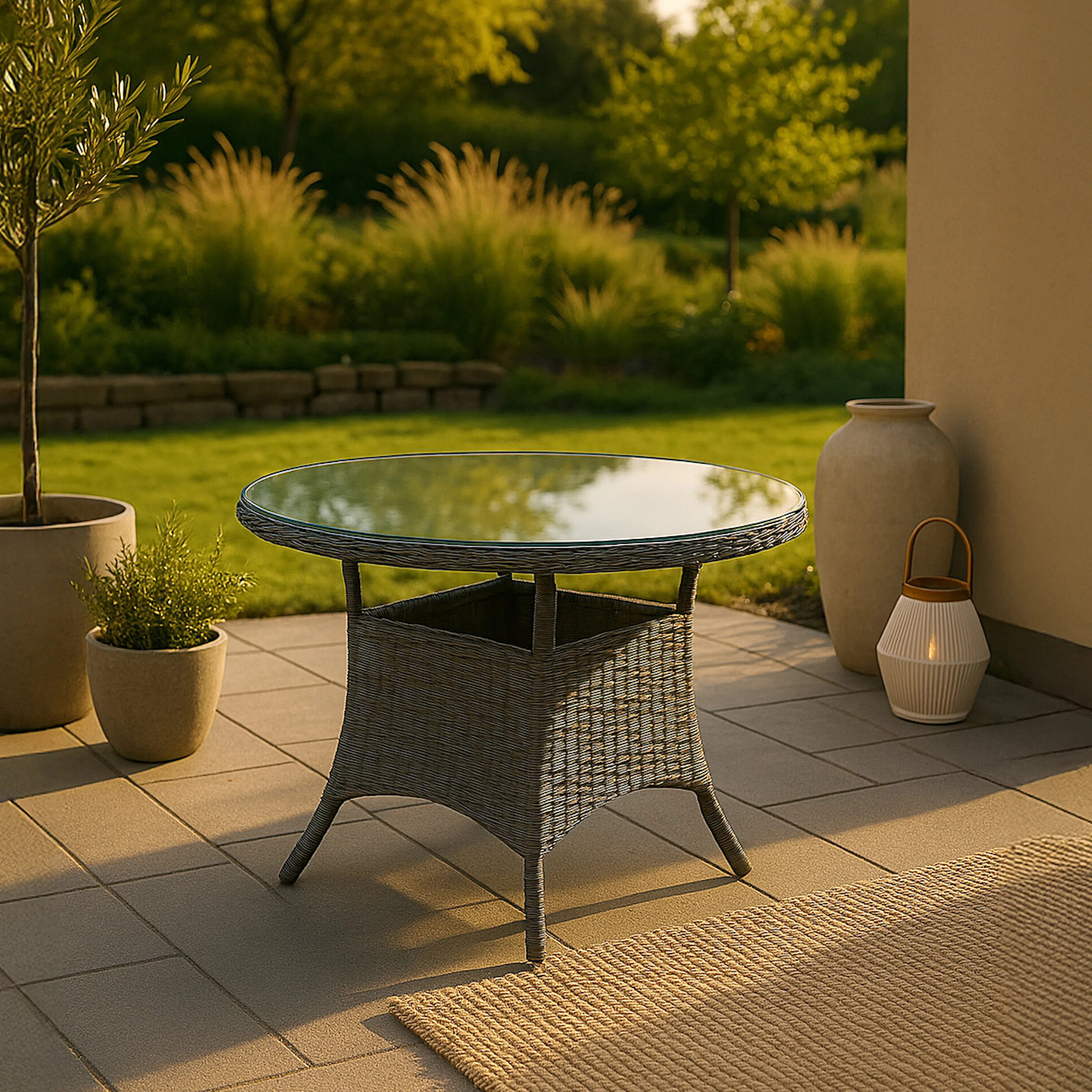 Utebord Venture Home Volta Ø 90 cm