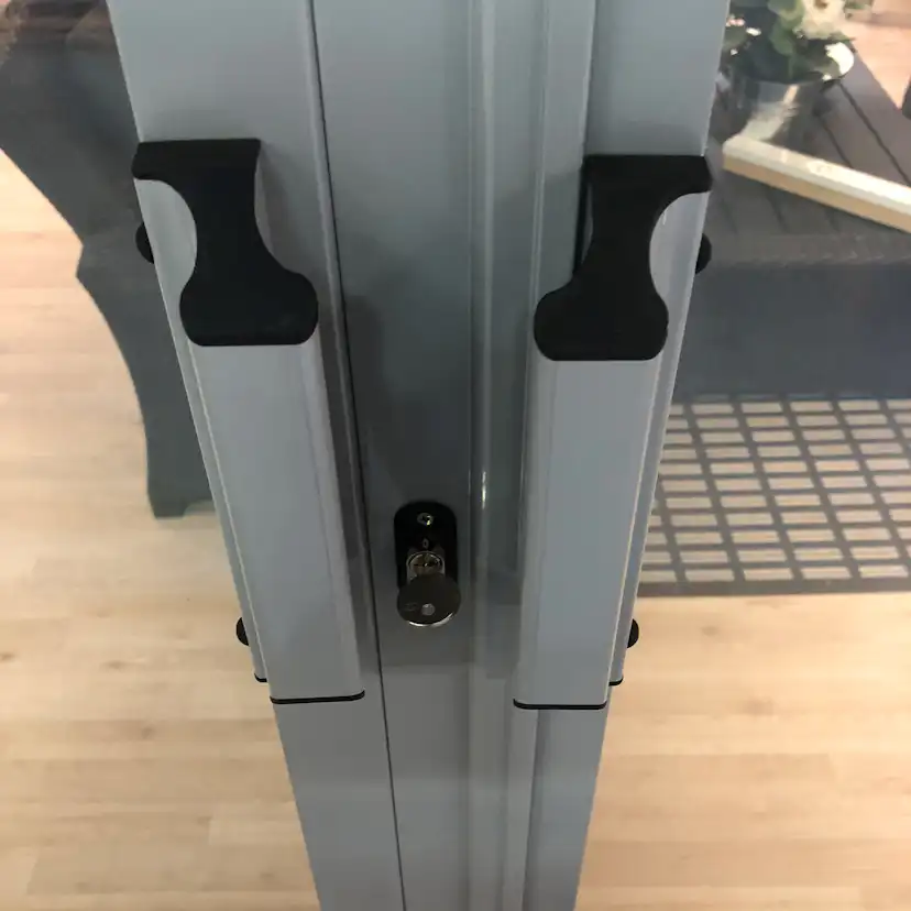 Skjutdörr med Överljus Landskap Robust Vår och Höst 3-del