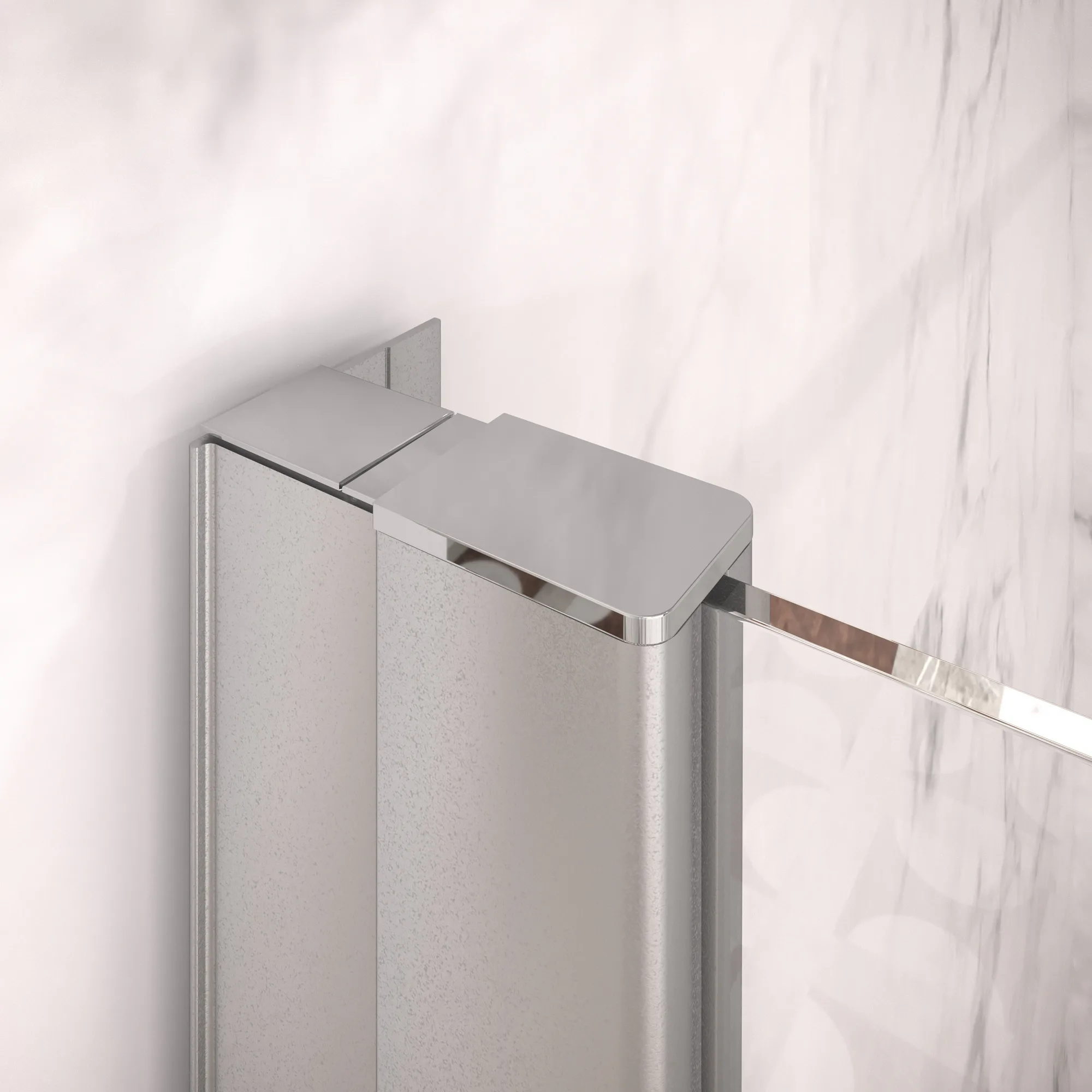 Distansprofil Hietakari för Fast Duschvägg Bläk