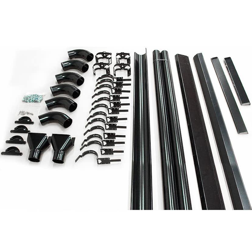 Plåtsats Vibostugan Njuta Funkis Svart 25 m2