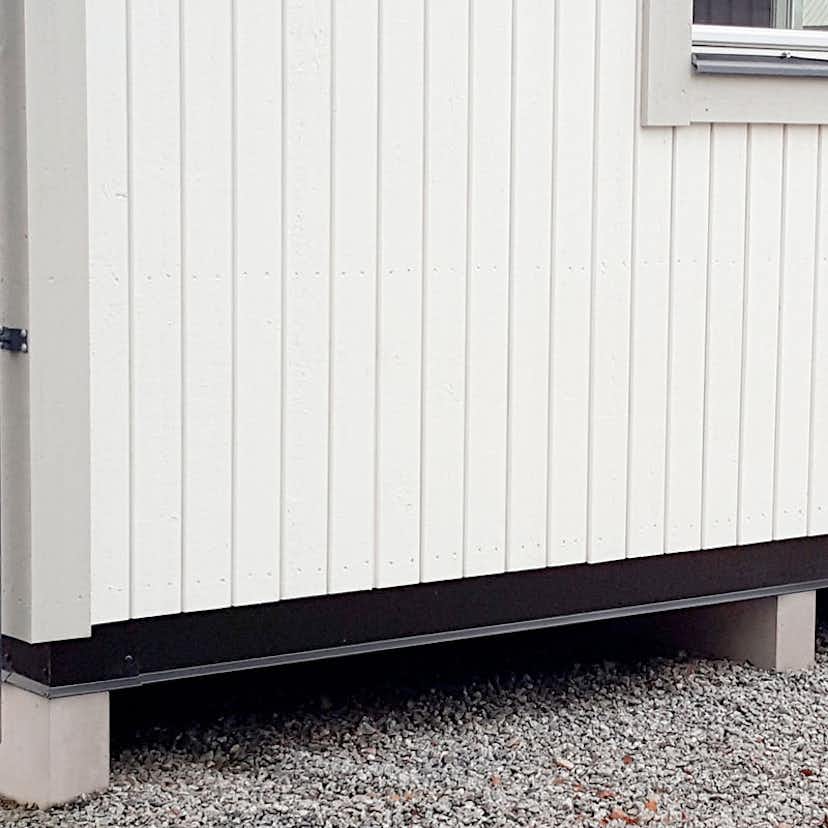 Bjälklagsplåt Vibostugan Njuta Svart 20 m² Bjälklagsinklädnad