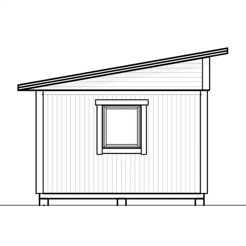 Attefallshus Vibostugan Njuta Funkis 20-1