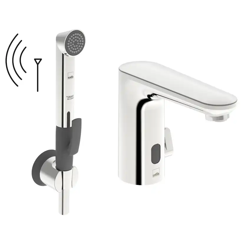Tvättställsblandare Oras Electra 9262FZ med Bluetooth Beröringsfri och Handdusch