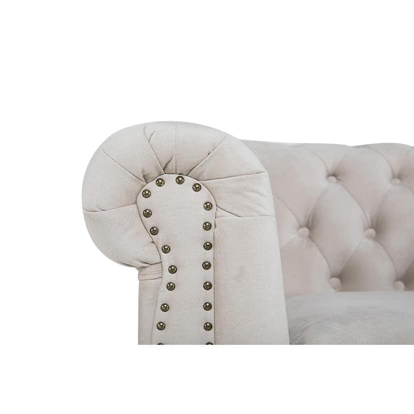 2-sitssoffa Manor House Chesterfield Deluxe Sammet