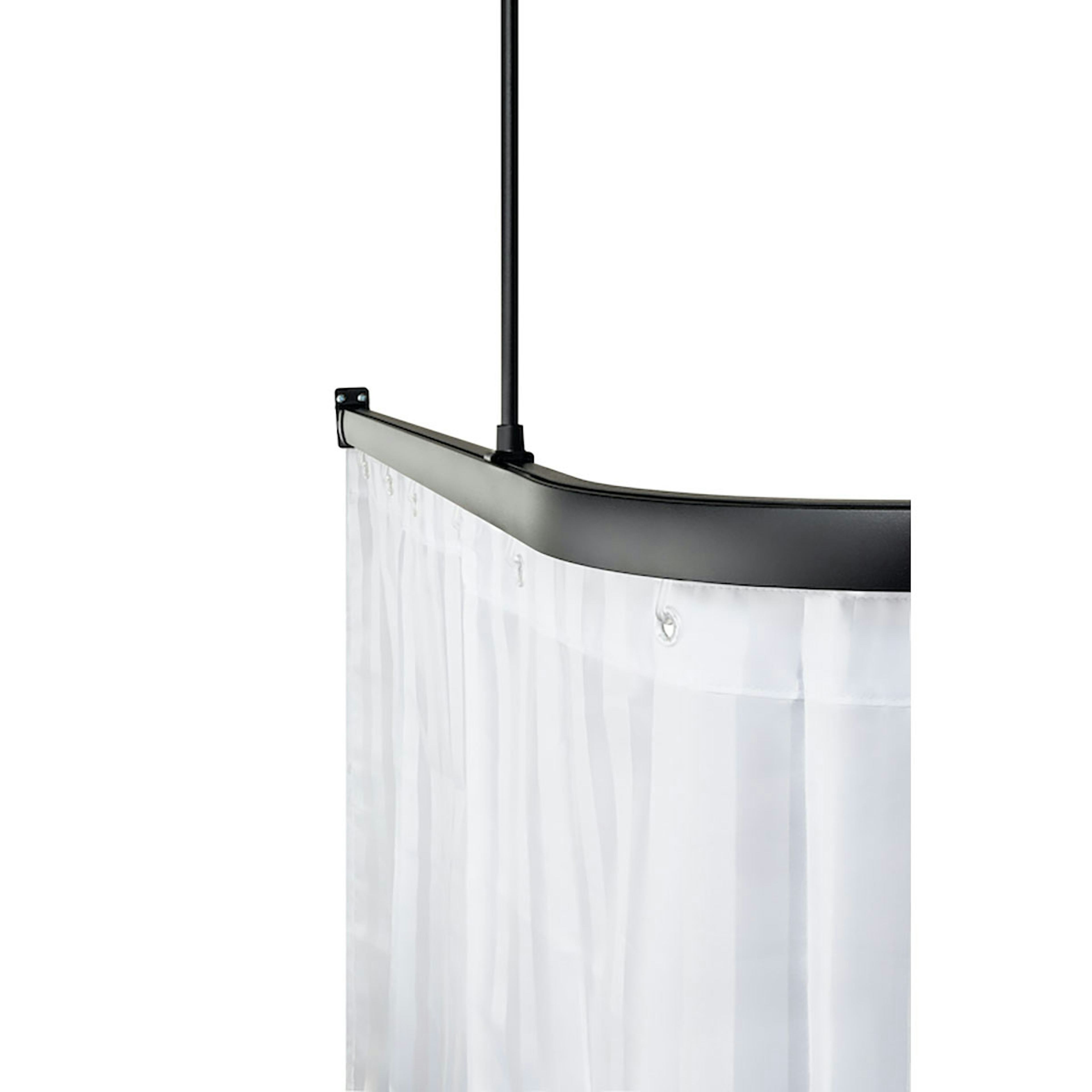 Draperiskerna Leijma Stabil Svart