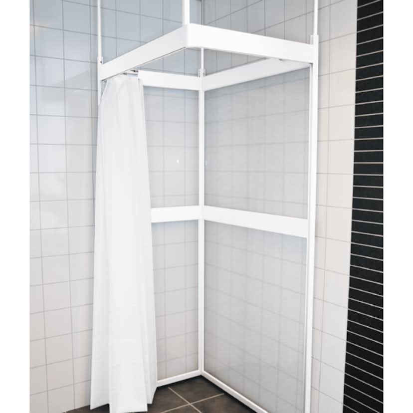 Duschhörn Västia 2V L-profil