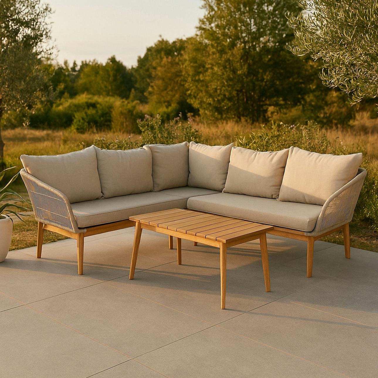 Hörnsoffa Venture Home Chania Utomhus