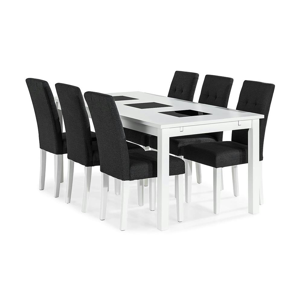 Matgrupp In Living Jasmin med 6 st Viktor Matstol