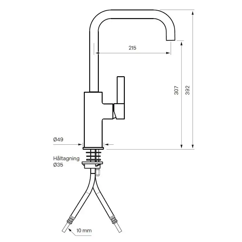 Köksblandare Tapwell Arman ARM980