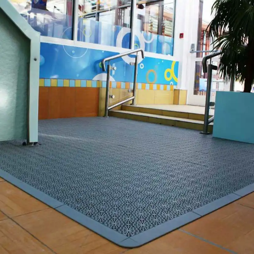 Golvplatta Bergo XL Steel Blue