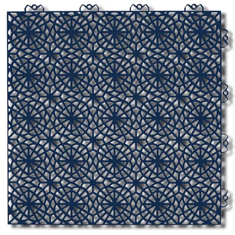 Golvplatta Bergo XL Steel Blue