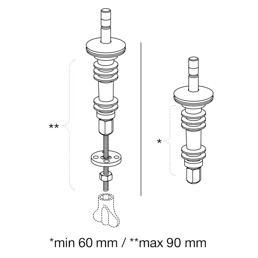 Toalettsits Pressalit Spira 946