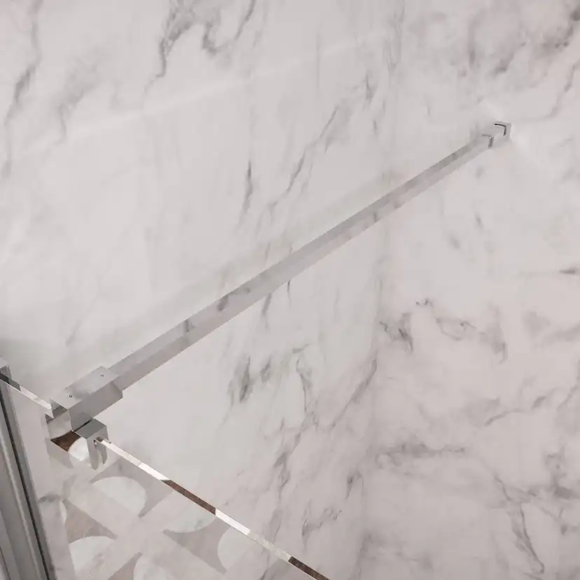 Sidostag Hietakari Lång till Fast Duschvägg 1280 mm