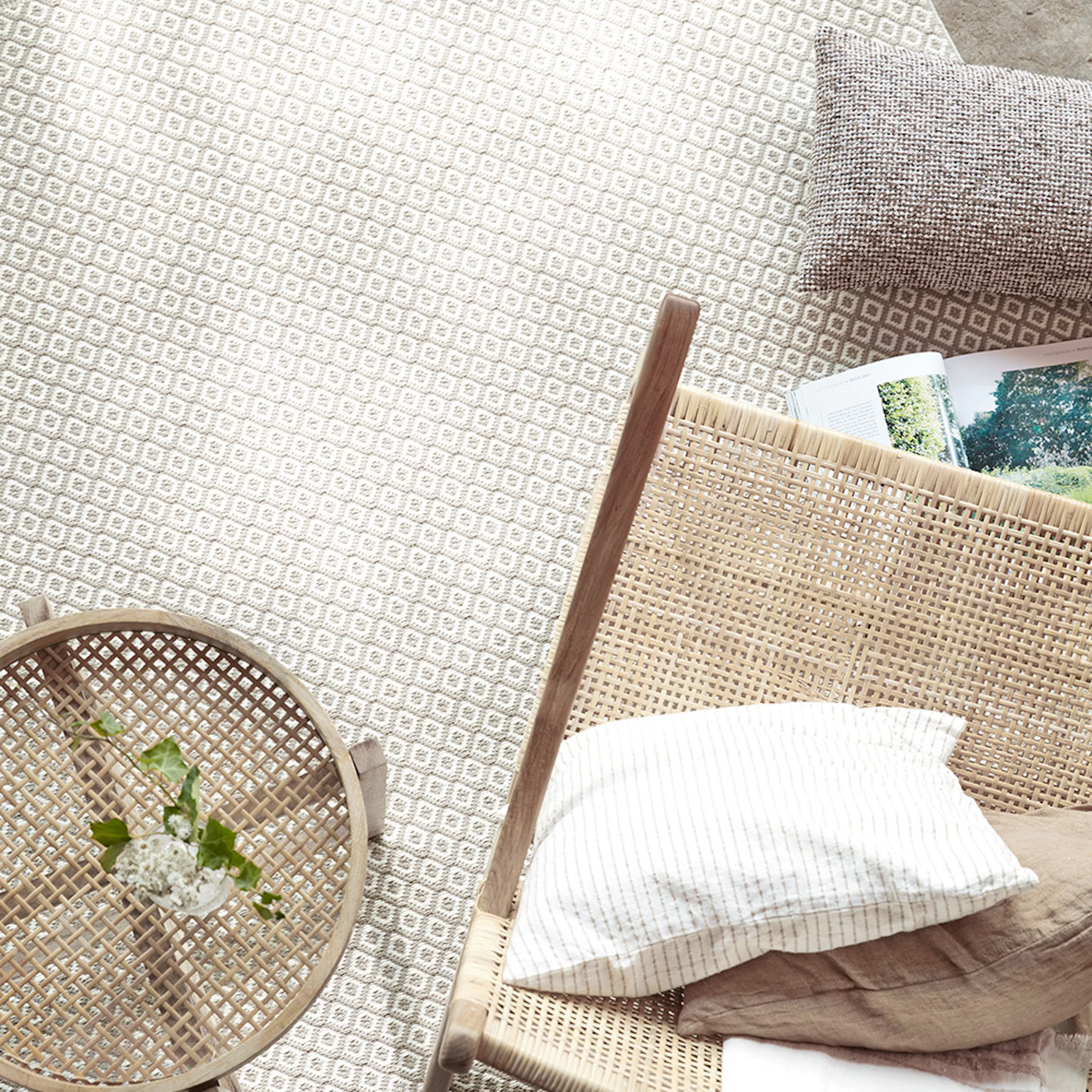 Flatvävd Matta Horredsmattan Björkö Ull