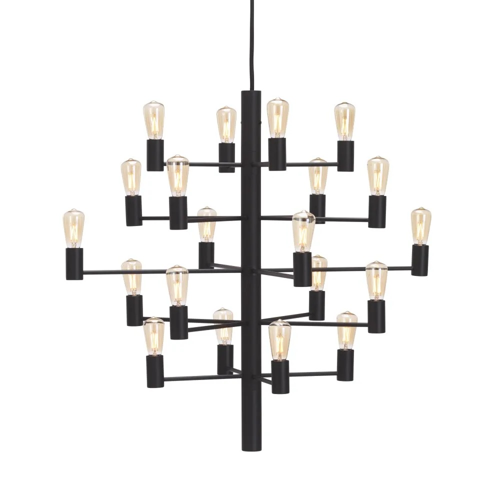 Taklampa Herstal Manola Krona 20 Ljuskälla