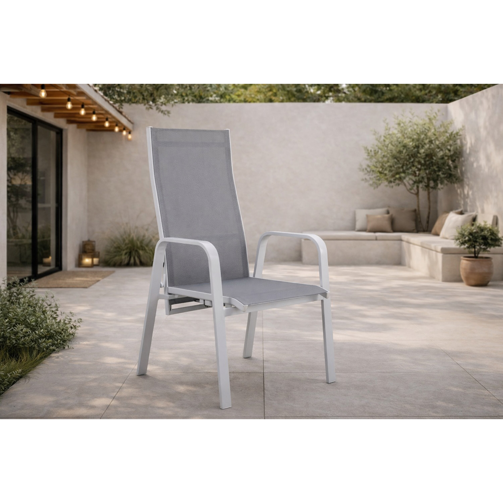 Trädgårdsstol Venture Home Copacabana Fällbar Stapelbar Utomhus