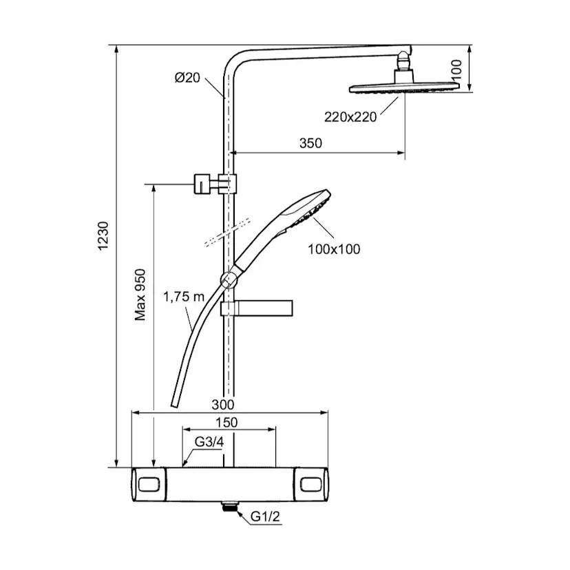 Takduschset FM Mattsson Siljan LF