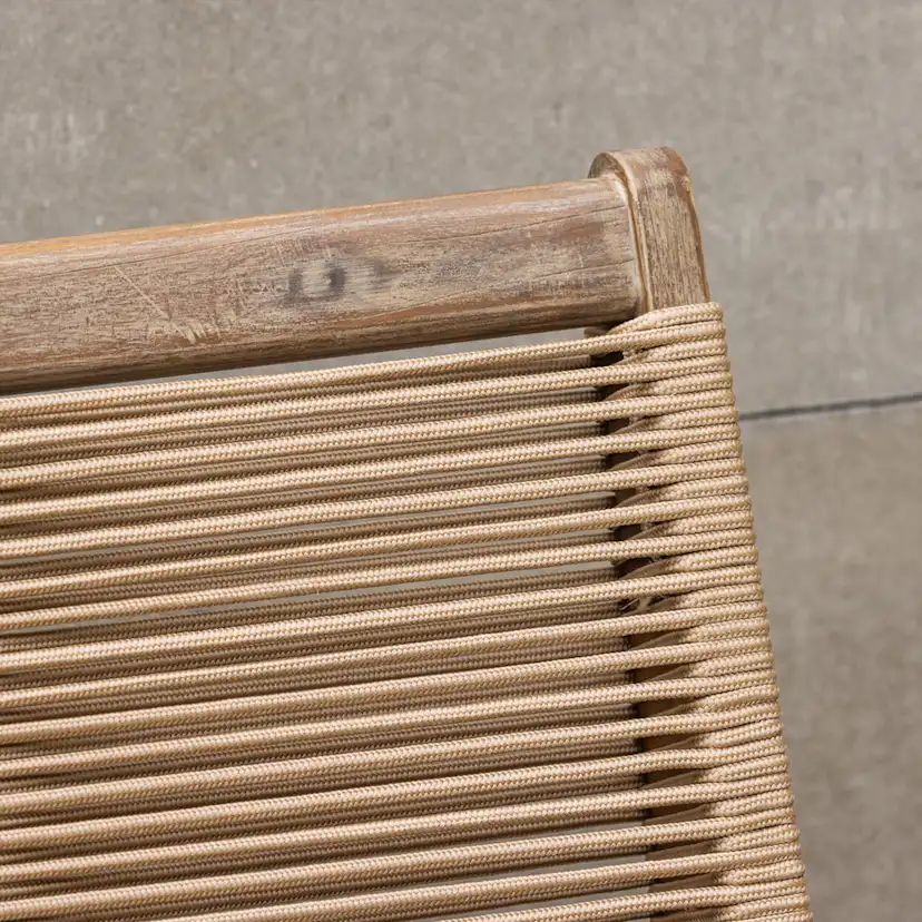 Loungefåtölj Ute Venture Home Peter Trädgårdsstol i Trä