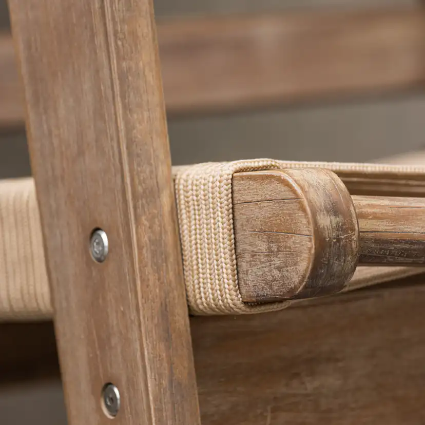 Loungefåtölj Ute Venture Home Peter Trädgårdsstol i Trä