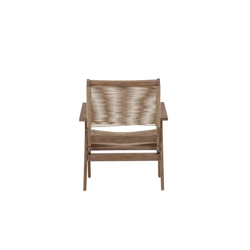 Loungefåtölj Ute Venture Home Peter Trädgårdsstol i Trä