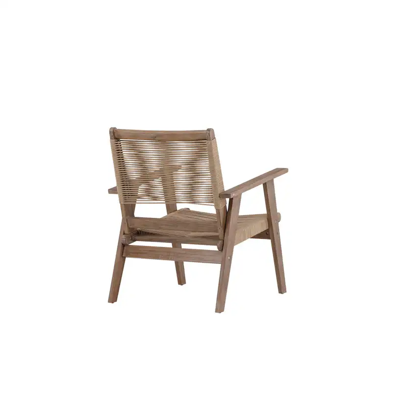 Loungefåtölj Ute Venture Home Peter Trädgårdsstol i Trä
