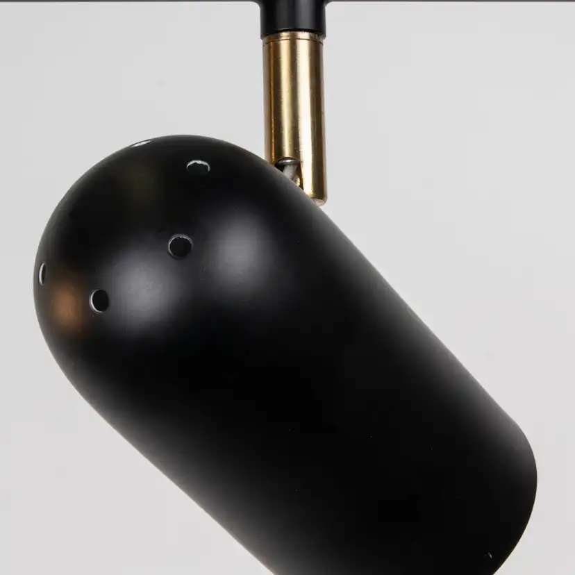 Taklampa Globen Lighting Swan 3 Svart