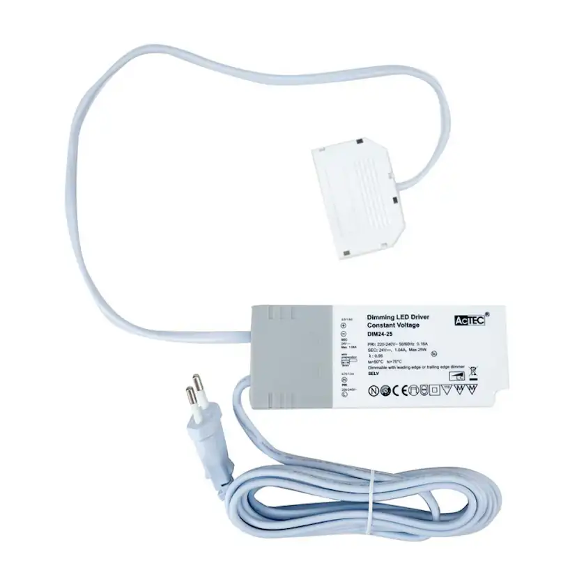 Drivdon Beslag Design Triac 24V/100W Micro24 6-ansl. Dimbar